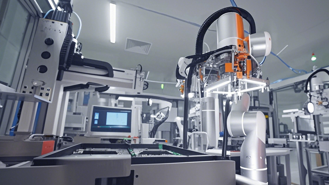 Online visual screw locking machine